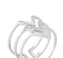 Серебряное кольцо (ЛК-0356р): купить