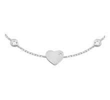 Серебряный браслет с фианитами (SZDB03887): купить