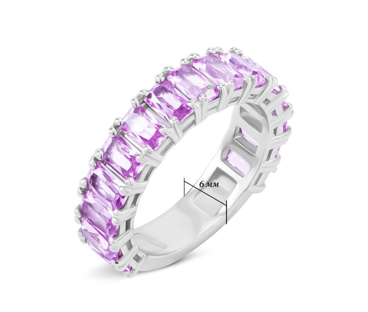 Срібна каблучка з сапфіром (1958/1р-PSPH): купить