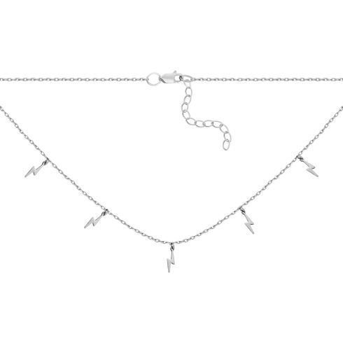 Серебряное колье (86074)