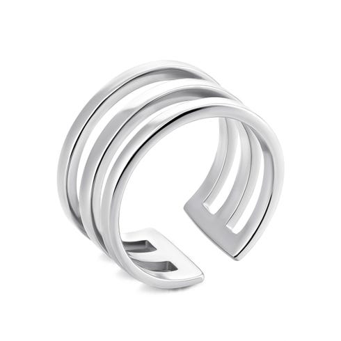 Фаланговое серебряное кольцо (ВС-113р)