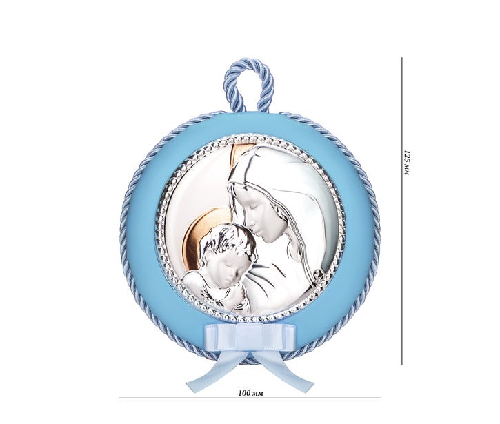 Серебряная икона Божья Матерь (MA/DM 606-LC): купить