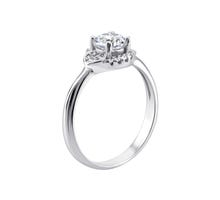 Серебряное кольцо с фианитами (1RI58793-R): купить