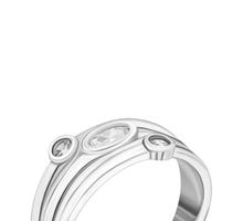 Серебряное кольцо с фианитами (SZDR09812): купить