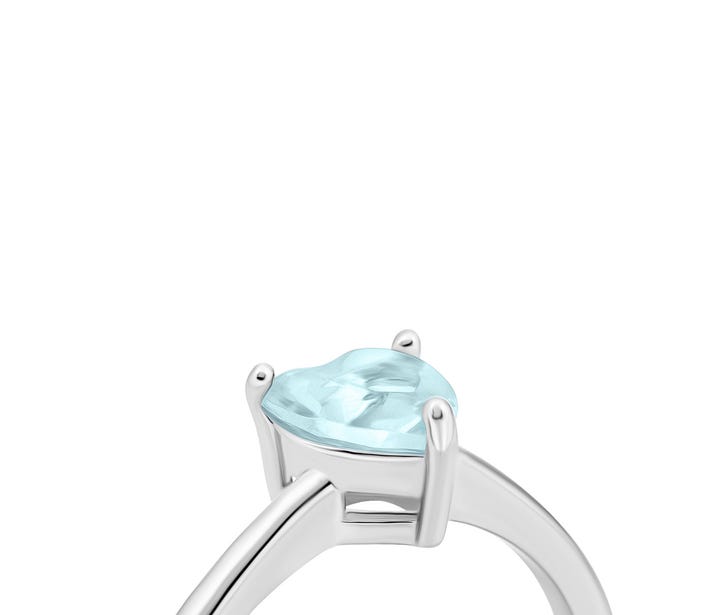 Серебряное кольцо с фианитом (SZDE05876 пер): купить