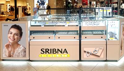 Відкриття нового ювелірного острова «SRIBNA KRAINA» в Києві